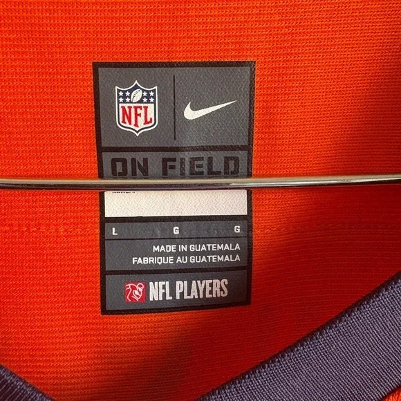 Nike - Women's Nike Russell Wilson Orange Denver Broncos Player Jersey -Sz Large - Picture 4 of 6